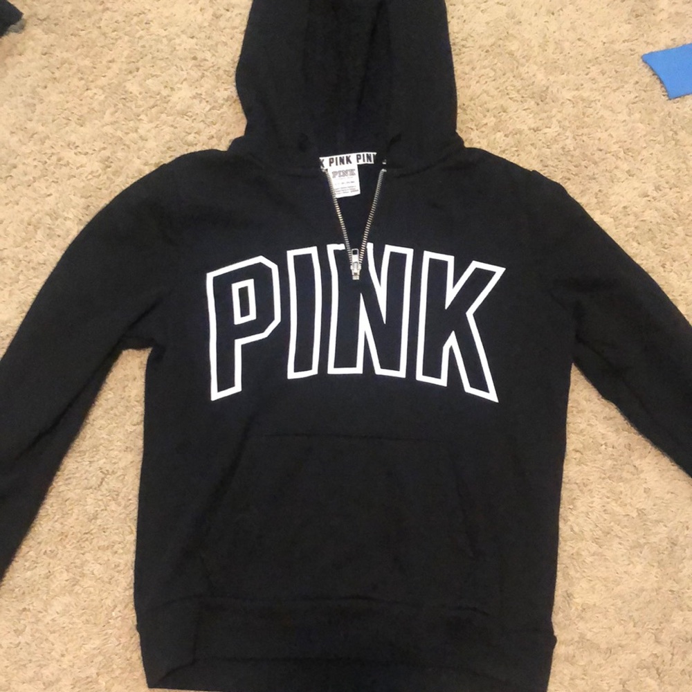 Victoria Secret quarter zip hoodie